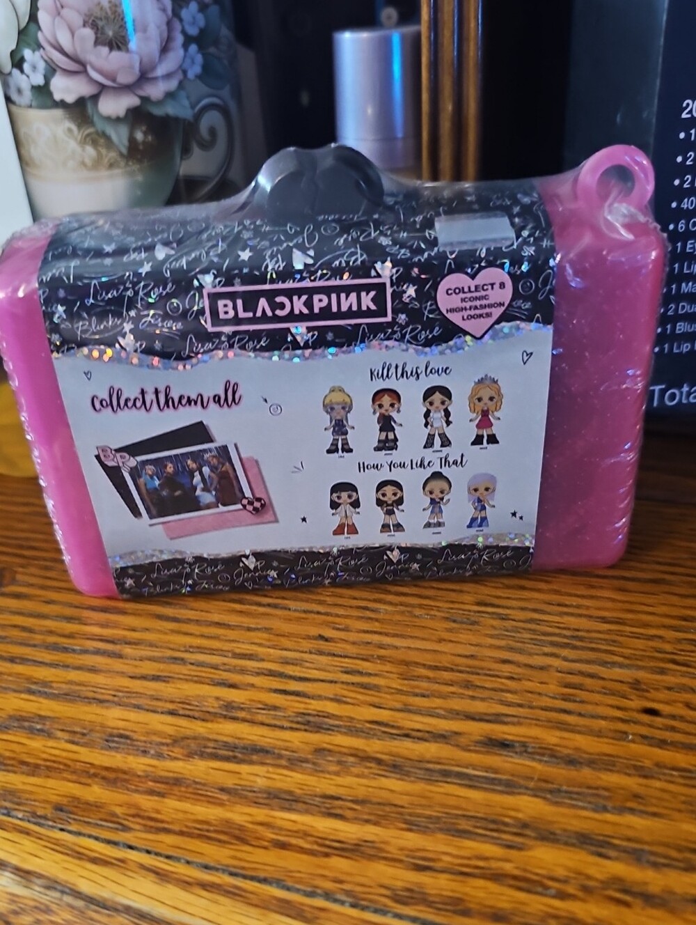 Kids Collectible Bath & Hair Accessory Case - Pink